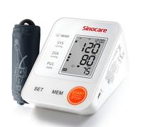 Sfigmomanometro digitale portatile automatico con bracciale da 22-42 cm