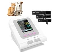 Sfigmomanometro Elettronico Digitale, Misuratore Di Pressione Sanguigna Per Cani E Gatti Con 3 Bracciali E Schermo Lcd Da 2,8 Pollici, 3 Modalità E 100 Set Di Dati Di Memoria