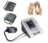Sfigmomanometro Elettronico Veterinario Digitale con Display LCD, Attrezzatura Veterinaria da Tavolo per la Cura Degli Animali per Cani/Gatti/Animali Domestici Cura degli