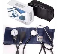 SFIGMOMANOMETRO MISURATORE PRESSIONE DA BRACCIO CON STETOSCOPIO POMPA PRESSIONE