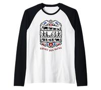 Sfilata delle Mucche Alpine svizzere Esprit des Alpes Maglia con Maniche Raglan