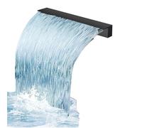 Sfioro per Cascata Personalizzabile per Piscine e laghetti, connettore in PVC per Giochi d'Acqua spettacolari e cascate Decorative per Piscine, Perfetto per abbellire Giardini e paesaggi.