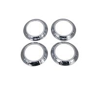 SFIWFOGD Anello decorativo for sfiato aria condizionata for auto compatibile con Jeep Wrangler JK 2011 2012 2013 2014 2015 2016 2017 Accessori interni 2/4 porte (Color : Chrome)