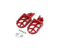 SFIWFOGD Pedane poggiapiedi CNC for moto, poggiapiedi, leva del cambio, pedale compatibile con CRF250R, CRF450R, CRF250X, CRF450X, CRF 250R(Footpeg)