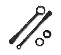 SFIWFOGD Universale CNC Strumento Leva Cucchiaio ASSE Chiave Cambia Rimuovere Compatibile con CRF300L CRF 300 L CRF300 Rally 2021 2022 2023(Black)