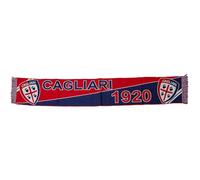 Sfiziosa Sciarpa Tifoso Cagliari Calcio 1920 modello Jacquard Prodotto Ufficiale