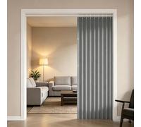 SFJATTA Tenda a soffietto magnetica, divisorio pieghevole oscurante per la privacy con magneti laterali, separé robusto effetto lino per cabine armadio, dispense e corridoi(Gray,100x180cm/39.4x70.9)