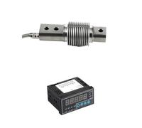 SFJSFIMQ Sensore di cella carico a Soffietto + Display indicatore pesatura a Compressione e Tensione 10 kg 20 30 50 100 200 300 500(200KG And Indicator)