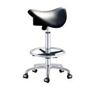 SFKLYU Seduta Ergonomica, Altezza Regolabile, Girevole A 360°, Sgabello Professionale per Saloni di Bellezza, Centri Estetici e Centri Benessere,54~74CM
