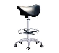SFKLYU Sgabello Ergonomico con Ruote, Sedile Idraulico Regolabile, Sedia da Ufficio Multiuso per Ufficio, Salone, Negozio, Studio Dentistico,A2,52~72CM