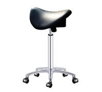 SFKLYU Sgabello Ergonomico con Ruote, Sedile Idraulico Regolabile, Sedia da Ufficio Multiuso per Ufficio, Salone, Negozio, Studio Dentistico,A1,52~72CM