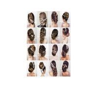 SFNGXXAG Hair Salon Styles Poster Women Hairstyles Chart Long Short Medium Cut Reference For Bathroom Bedroom Decor Home Wall-Art Beauty Inspiration(Unframed,12x18inch(30x45cm))