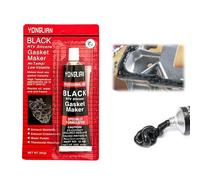 SFNN 1x85g Sigillante Motore Alte Temperature,Sigillante Resistente alla Benzina,Pasta Guarnizione Motore,Adesivo Sigillante Auto e Nautica, per Sigillare Vetri di Automobili, Motore
