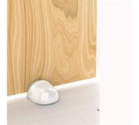 SFOCQVISH 1/2 Pezzi fermaporta Trasparente fermaporta Autoadesivo fermaporta a Pavimento for la Protezione di pareti e mobili(2 PCS)