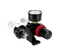 SFOCQVISH AFC2000 1/4 Compressore d'Aria Filtro separatore Acqua Olio Regolatore Trappola Valvola di riduzione della Pressione dell'aerografo(AFC-PC802)