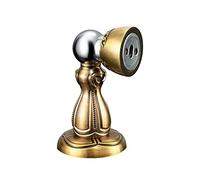 SFOCQVISH Bronzo Retro in Lega di Zinco Fermaporta Fermaporta Fermaporta a Pavimento con Viti for casa di Famiglia ECC