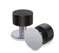 SFOCQVISH Fermaporta 1 Confezione Fermaporta Adesivo a Parete Fermaporta in Acciaio Inossidabile for Pavimento con paraurti fonoassorbente