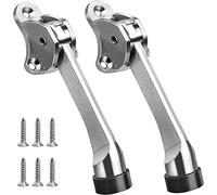 SFOCQVISH Fermaporta Autoadesivo, tampone paraurti, 2 Pezzi fermaporta a Scomparsa, fermaporta in Lega di Zinco con Vite for cancello del Garage, Ufficio, casa - 5,11 pollici/13 cm