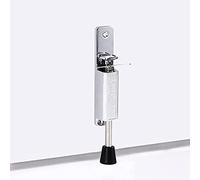 SFOCQVISH Fermaporta Fermaporta a Molla Fermaporta Regolabile Arresto/Rilascio del Supporto con Il Piede Antiruggine e Durata Arresti Anti-collisione della Porta(Silver)