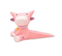 SFOCQVISH Fermaporta, fermaporta, Blocco Porta dei Cartoni Animati Anti-Pizzico Mano Muto Porta Superiore Punzonatura Gratuita Interessante Chiudiporta Camera Hotel Creativo(Rosa)