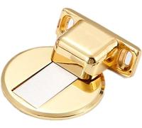 SFOCQVISH Fermaporta Fermaporta Fermaporta, Fermaporta Invisibile Installato sul Pavimento Senza Perforazione, Fermaporta Magnetico Anticollisione Magnetico in Lega di Zinco,Oro(Gold)
