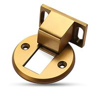 SFOCQVISH Fermaporta Fermaporta Fermaporta, Potente Aspirazione Porta Anti-Collisione, Invisibile Installazione A Terra Fermaporta,Nero(Noir)