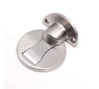 SFOCQVISH Fermaporta for Porta antiruggine con aspirazione a Pavimento Nascosta in Acciaio Inossidabile Fermaporta for aspirazione a Terra Magnetica Senza punzonatura 1 Pezzo(Gold)