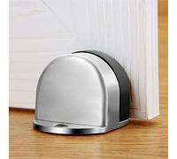 SFOCQVISH Fermaporta in Acciaio Inossidabile Adesivo Non perforante Supporto for Porta a Prova di Acqua Fermaporta in Gomma Nascosto Ferramenta for Porte for mobili(Gris)