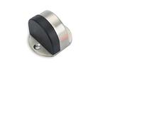 SFOCQVISH Fermaporta in Acciaio Inossidabile Adesivo Non perforante Supporto for Porta a Prova di Acqua Fermaporta in Gomma Nascosto Ferramenta for Porte mobili 1 Pezzo(Silver)