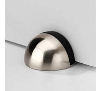 SFOCQVISH Fermaporta in Gomma in Lega Adesivo Non perforante Supporto for Porta Nascosto Fermo for Porta fermaporta Senza Chiodi a Pavimento(White-Fruit peach5)