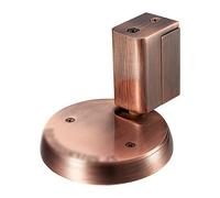 SFOCQVISH Fermaporta in Lega di Zinco, fermaporta, Non c'è Bisogno di forare e cablare, fermaporta con Forte Blocco Magnetico a Spinta Non Magnetica(Red Bronze)