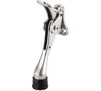 SFOCQVISH Fermaporta Invisibile Anticollisione Fermaporta Cavalletto a Piede Singolo Fermaporta Leva a Molla for impieghi gravosi Punta in Gomma Fermaporta montati a Vite(Red Bronze)