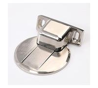 SFOCQVISH Fermaporta Magnetico Fermaporta, Fermaporta A Pavimento, Senza Perforazione Fermaporta A Pavimento, Fermaporta Invisibile, con Nastro Adesivo da 3 M(Brass)