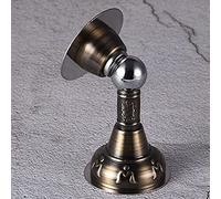 SFOCQVISH Fermaporta Magnetico, Fermaporta in Acciaio Inossidabile Fermaporta for Montaggio A Parete O A Pavimento con Viti E Nastro Biadesivo Nessuna necessità di Forare,Gold(Green)