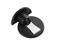 SFOCQVISH Fermaporta Magnetico Fermaporta Magnetico Non perforabile Sei Colori Disponibili Fermaporta Nascosto Ferramenta for Porte for mobili(Noir)