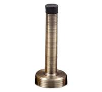 SFOCQVISH Fermaporta Non c'è Bisogno di forare/avvitare Il fermaporta a Parete, fermaporta in Acciaio Inossidabile, fermaporta Lungo con paracolpi in Gomma fonoassorbente(Green Bronze,200mm)