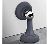 SFOCQVISH Forte aspirazione Magnetica silenziosa Camera da Letto Domestica Bpunch Gratuito Aspirazione Porta Collisione Fermaporta Aspirazione Pavimento in Silicone 1 Pezzo(Length-Gray)