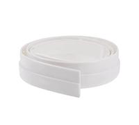 SFOCQVISH Paraspifferi for Porta sotto la Guarnizione della Porta Striscia di Scorrimento for Porta sotto la Porta Paraspifferi Foro Tondo 28mmx910mm Bianco Duo ER