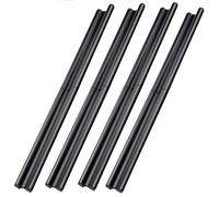 SFOCQVISH Paraspifferi Pieghevole sotto la Porta Striscia di Tenuta for Porta in Pelle Lavabile Striscia for l'irrigazione della Finestra insonorizzata e Antipolvere