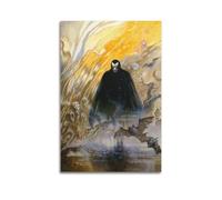 SFOGIEB Frank Frazetta - Poster decorativo da parete su tela, motivo: Dracula, stampa moderna, per camera da letto, 20 x 30 cm