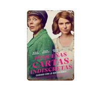 SFOGIEB Poster di piccole lettere del film Evil Decorazione da parete Art Metal Tin Poster Modern Bar Decorations30x20cm