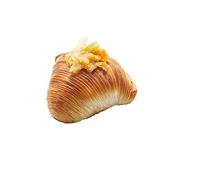 SFOGLIATELLA NAPOLETANA ARTIGIANALE RICCIA SALATA RIPIENA ALLA GENOVESE-6 PZ DA CIRCA 1 KG