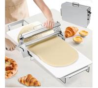 Sfogliatrice della pasta, macchina regolabile manuale del rullo per le | Sfogliatrice manuale con spessore regolabile per pasticceria perfetta nelle cucine domestiche