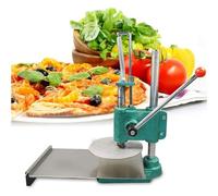 Sfogliatrice e macchina per pasta per pizza fatta in casa, pasticceria e pane, manico in acciaio inox per stabilità e controllo, design leggero