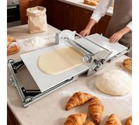 Sfogliatrice elettrica automatica per pasta sfoglia, ideale per la | Sfogliatrice elettrica automatica progettata per la panificazione casalinga, che stende in modo affidabile la pasta sfoglia a