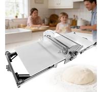 Sfogliatrice elettrica e rullo per pasticceria, spessore regolabile da 2 a 30 mm, larghezza 450 mm, per pasta sfoglia, fondente, panetteria e pasta per pizza
