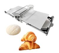 Sfogliatrice elettrica multifunzione per pizza e croissant, pieghevole, con spessore regolabile da 2 a 30 mm, ideale per la preparazione di pasticceria e pasticceria