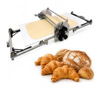 Sfogliatrice Elettrica Per Impasti,Sfogliatrice Per Pasticceria | Larghezza Sfoglia 450 Mm, Regolazione Spessore 2-30 Mm, Motore In Rame, Rulli In Acciaio Inox, Pieghevole