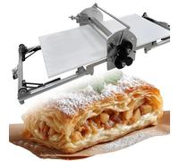 Sfogliatrice elettrica professionale per pasta per la cottura domestica, rullo per pasta commerciale per croissant, pane, pizza, pasta, 2-30 mm, controllo dello spessore