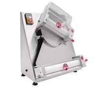Sfogliatrice for pasta for pizza, sfogliatrice automatica for pasta commerciale da 3-15", macchina for impasti elettrica automatica da 370 W, acciaio inossidabile for pasta, pizza, pane e attrezzatura